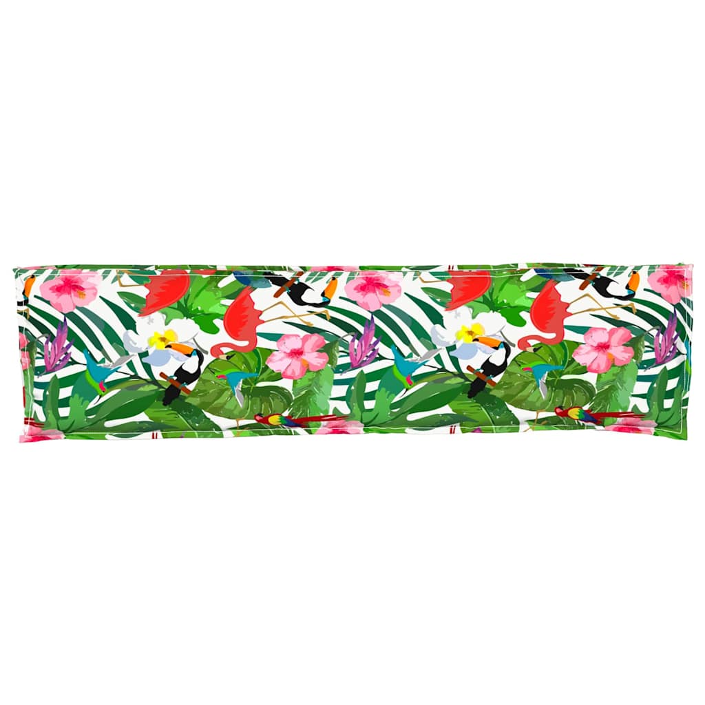 Pallet Cushion Set Floral 2 pcs Tropical jungle 150 x 40 x 8 cm